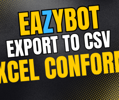EazyBot to CSV - Excel konform darstellen